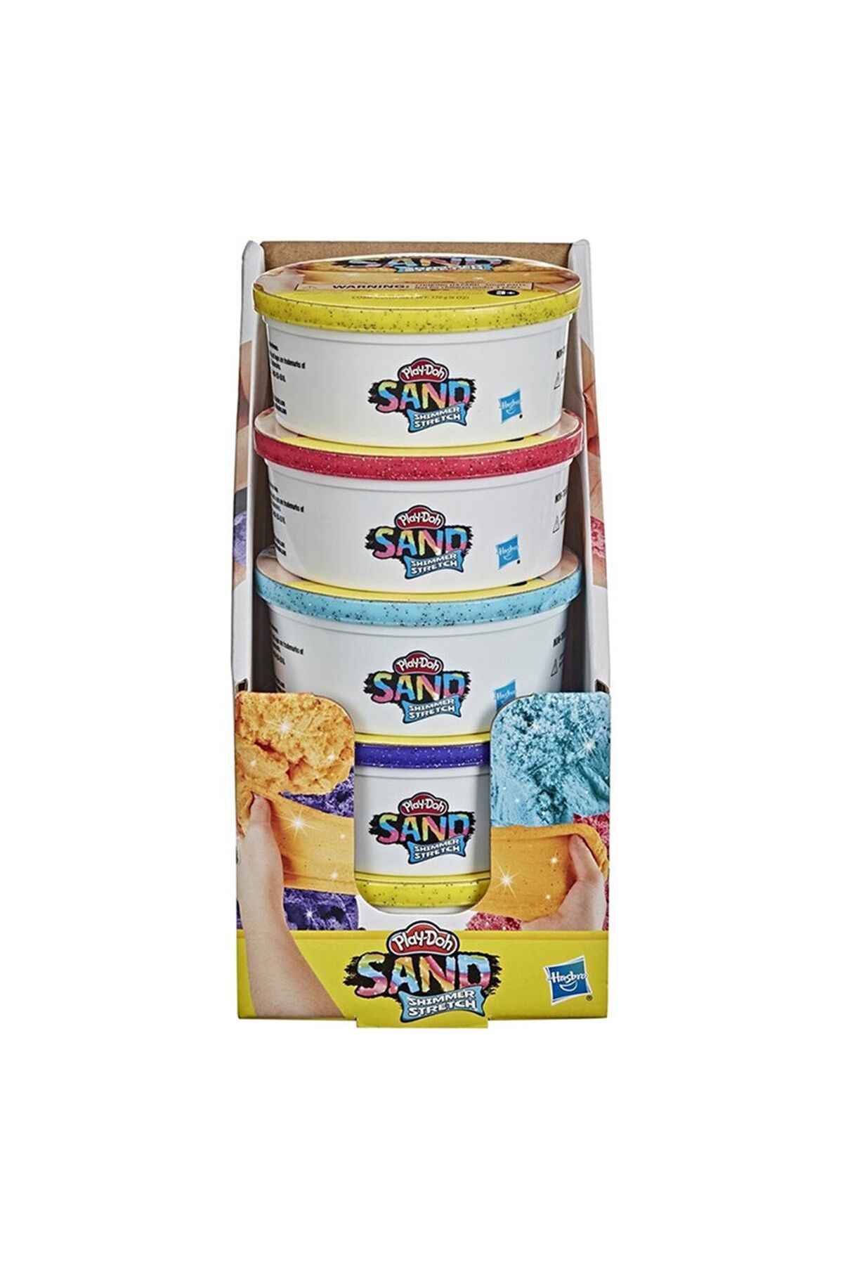Hasbro Play-Doh Simli Esnek Kum Tekli Hamur F0102