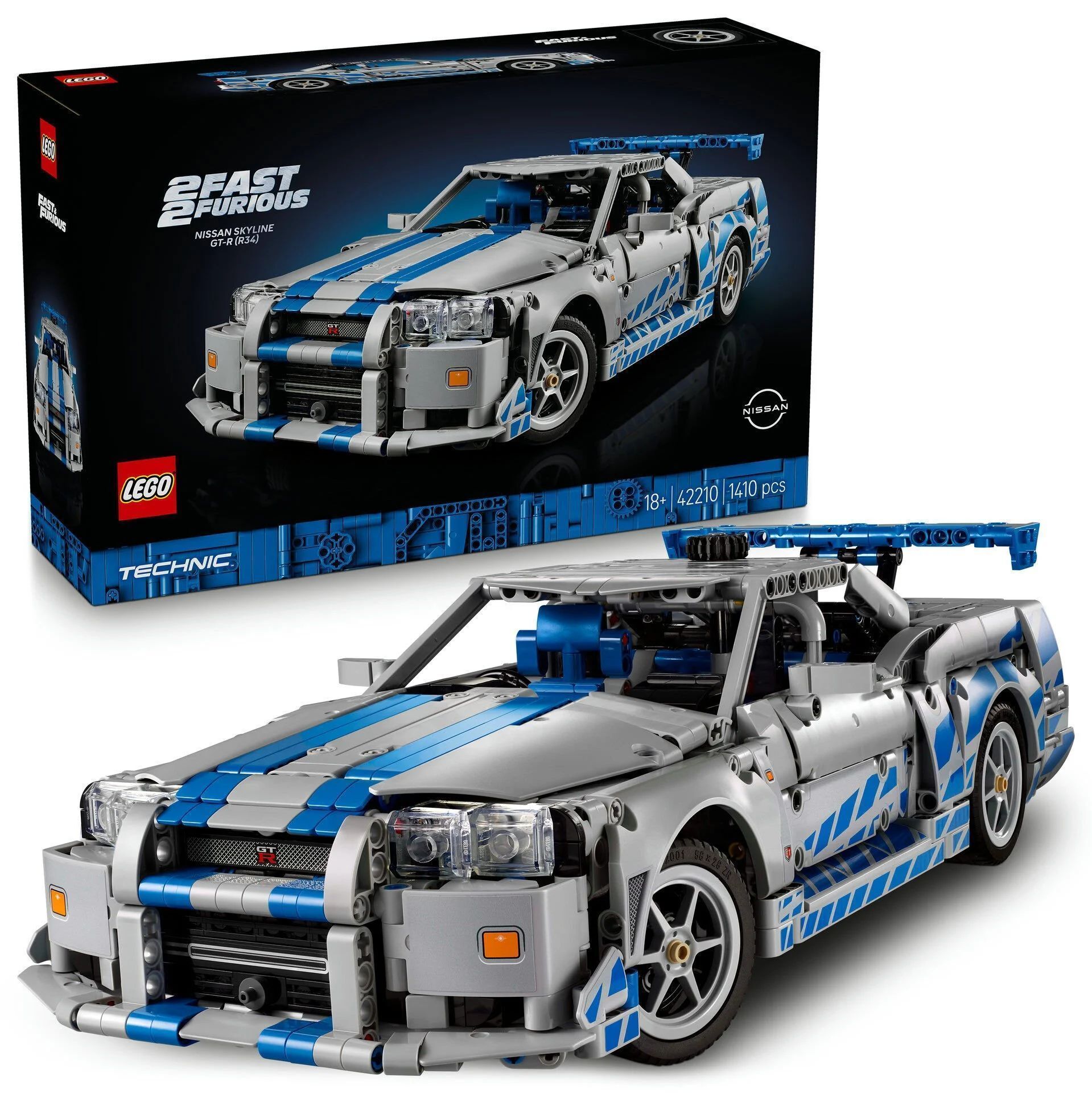 Lego Hızlı Öfkeli Nissan Skyline GT-R 42210
