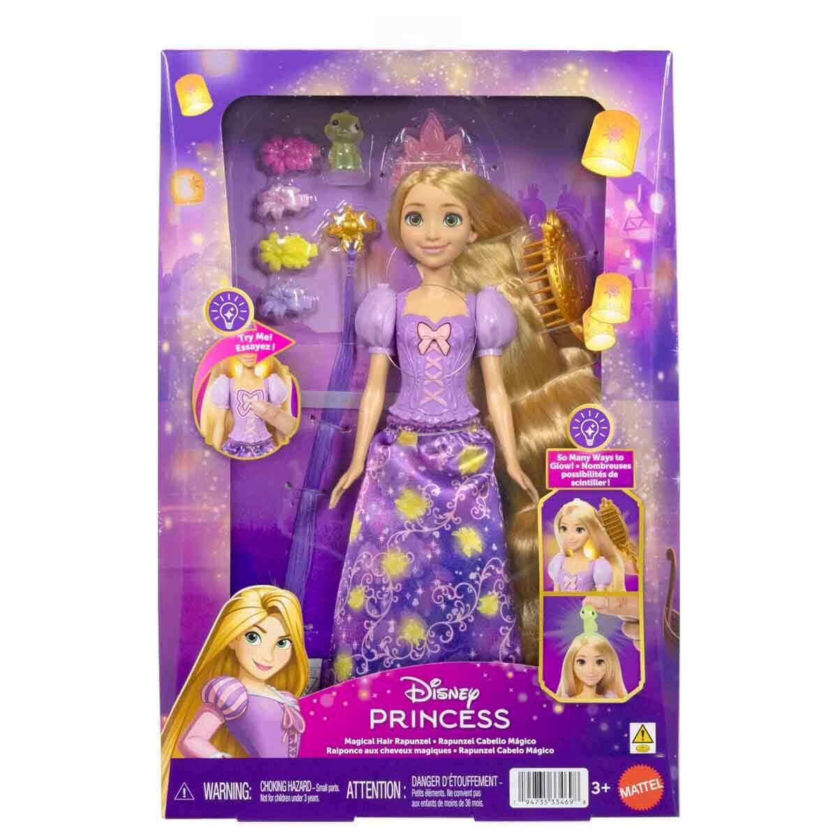 Mattel Disney Prenses Sihirli Saçlı Rapunzel