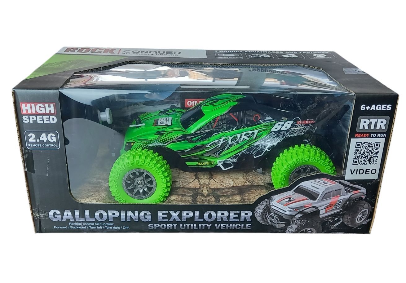 Acar 1:18 Işıklı Kumandalı Fast Car 9040-7F