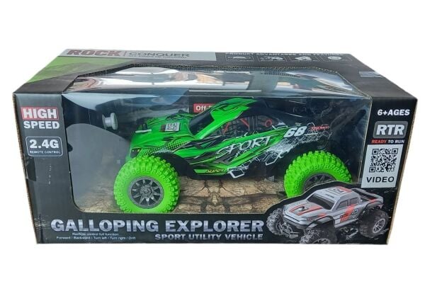 Acar 1:18 Işıklı Kumandalı Fast Car 9040-7F