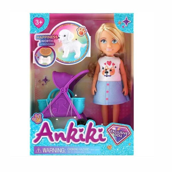 Seher 5 Ankıkı Köpek Ve Arabalı Set 606016