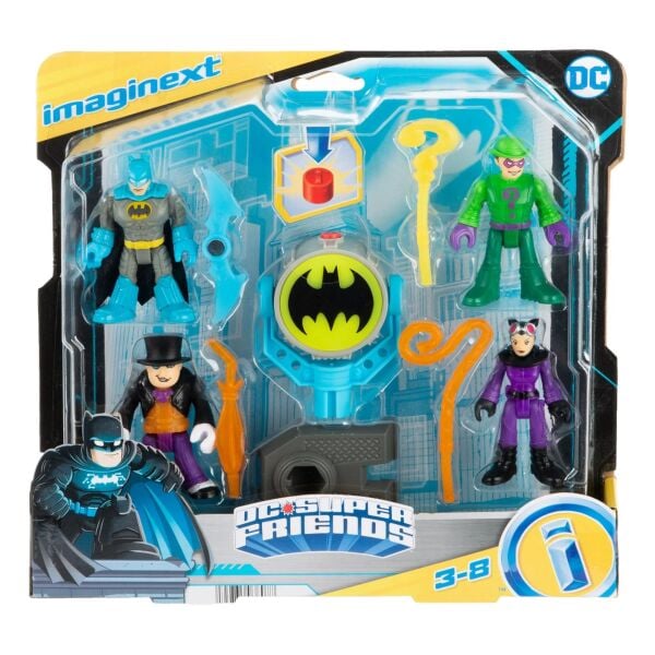 Mattel Imaginext DC BatTech BatSignal Figür Set HFD47