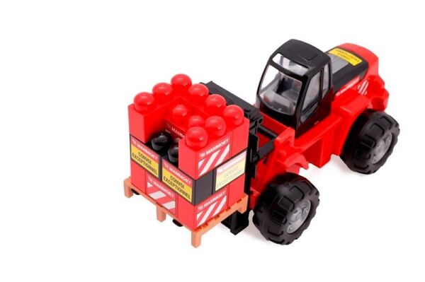 Polesie Mammoet Forklift ve Bloklar 15 Parça 56856