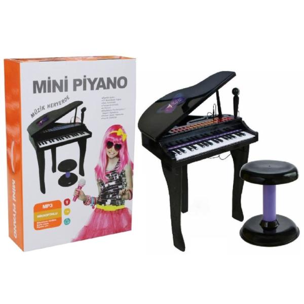 Vardem Kutulu 37 Tuş Mini Piano Siyah SM-88022