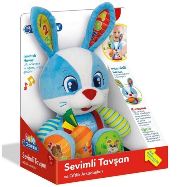 Clementoni Baby Sevimli Tavşan 64544