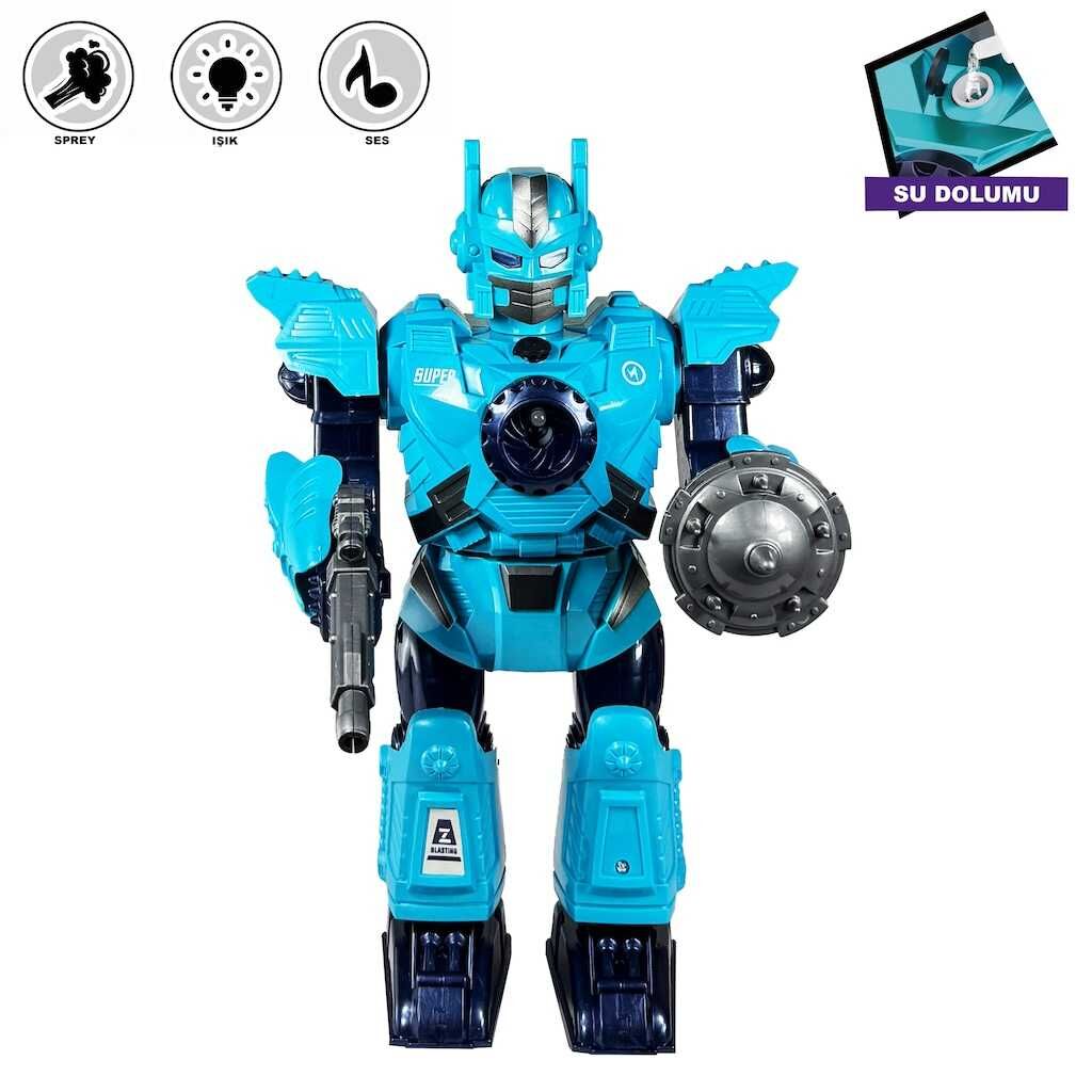 Vardem Işıklı Müzikli Buhar Atan Robot DF-6052