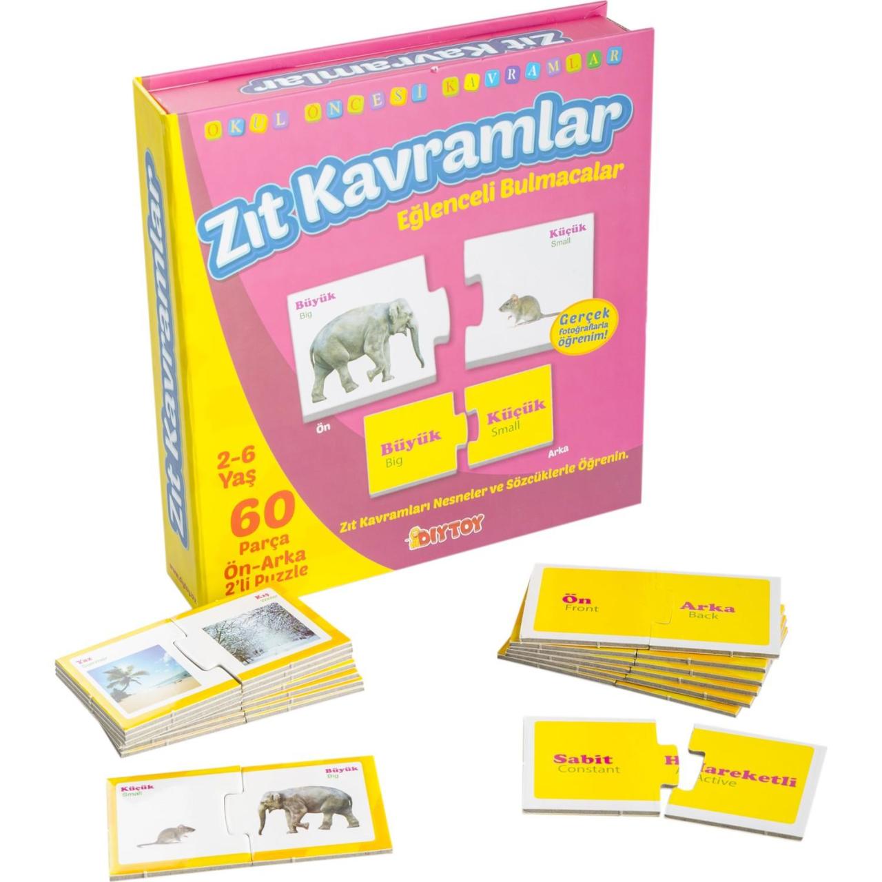 Diy-Toy Eğlenceli Bul Zıt Kavramlar
