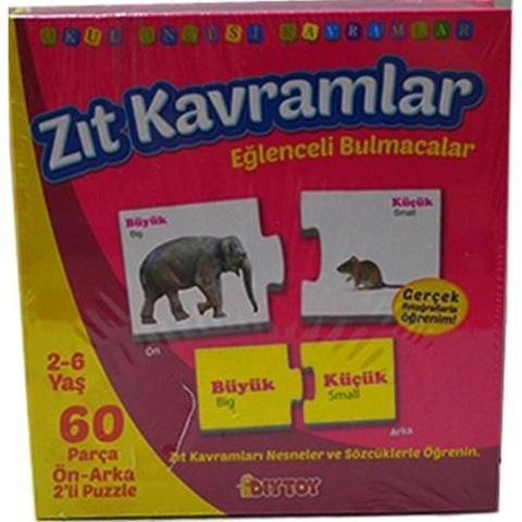 Diy-Toy Eğlenceli Bul Zıt Kavramlar