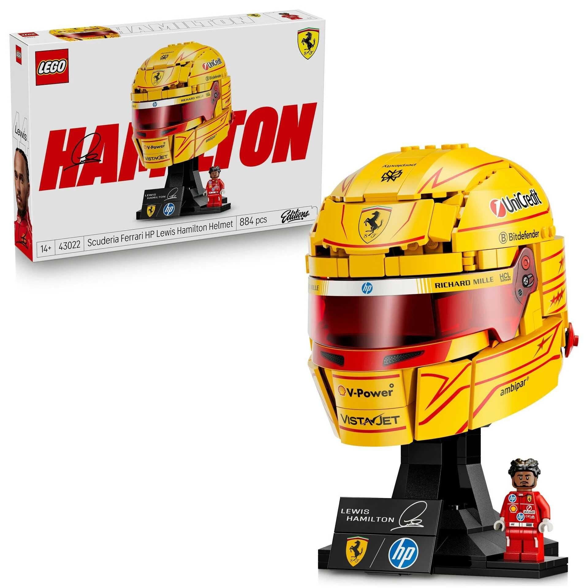 Lego Scuderia Ferrari HP Lewis Hamilton Kaskı