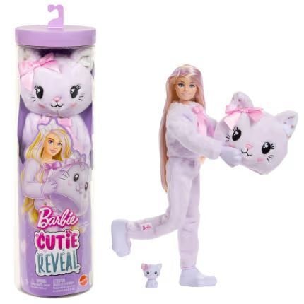 Mattel Barbie Cutie Reveal SerisiMor Kedi