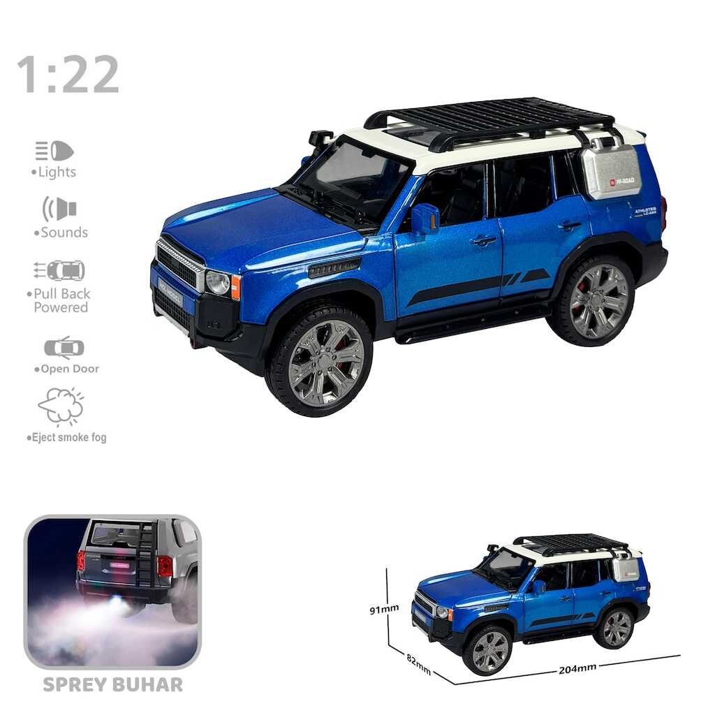 Vardem 1:22 Ses-Işıklı Buharlı Off-Road Jeep HCL-5