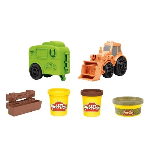 Hasbro Play Doh Çalışkan Traktör Ve Römork F1012