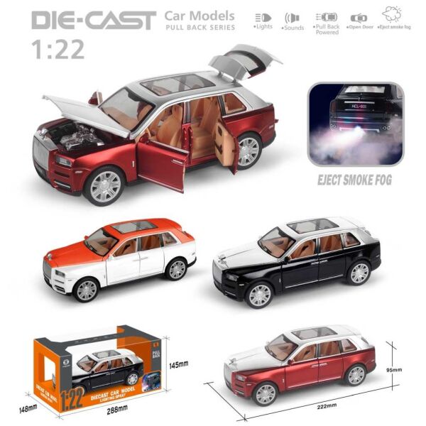 Vardem 1:22 Buharlı Renkli Lux Jeep HCL-806P