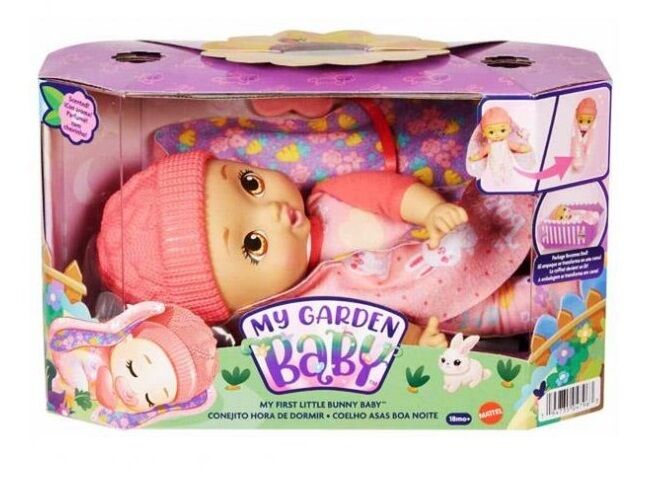 Mattel My Garden Baby Tavşan Pembe Bereli HGC10
