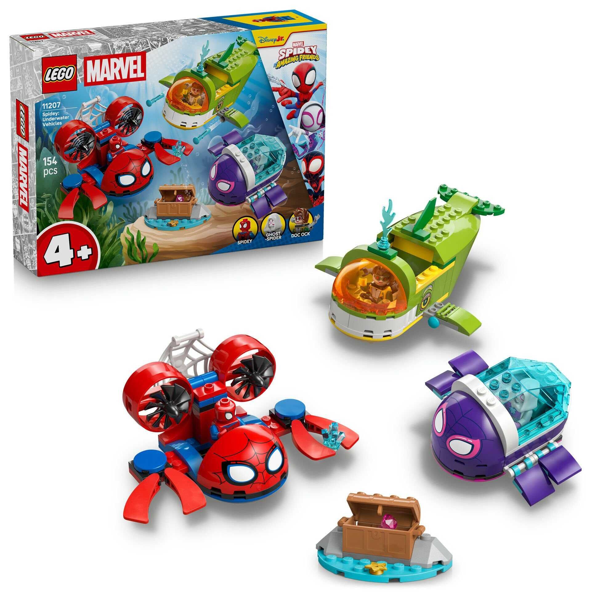 Lego Spidey Su Altı Aracı 11207