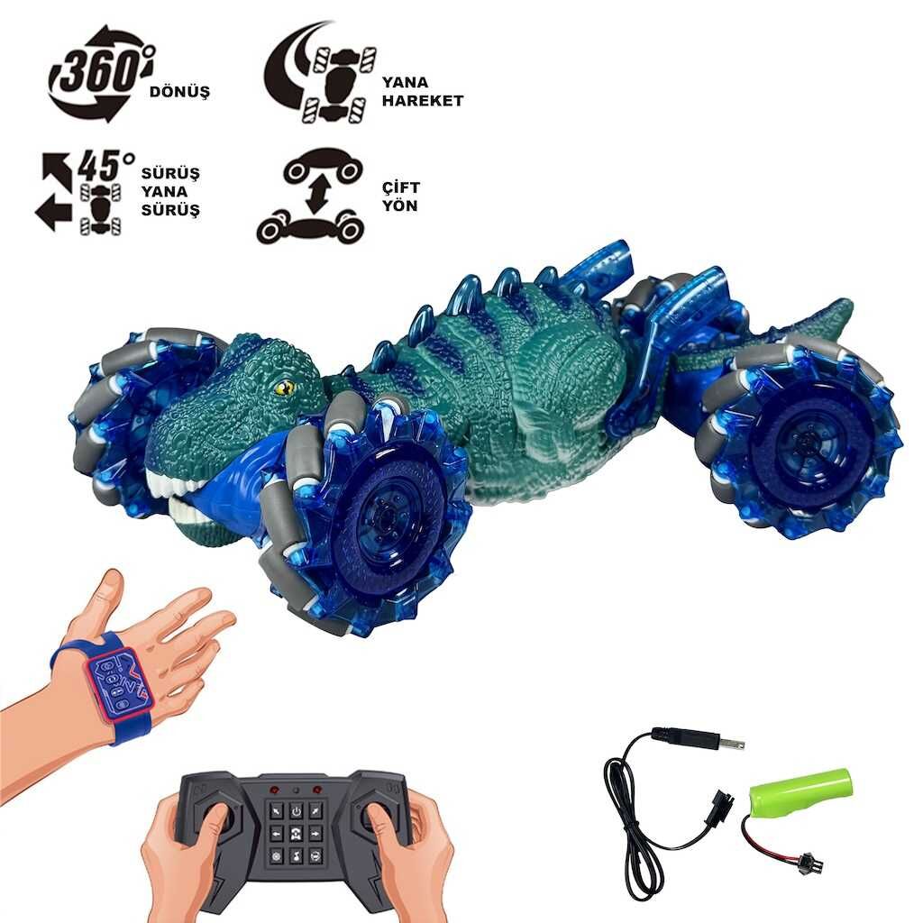 Vardem Bilekten Kontrol Şarjlı Dinozor Araba HG4-4