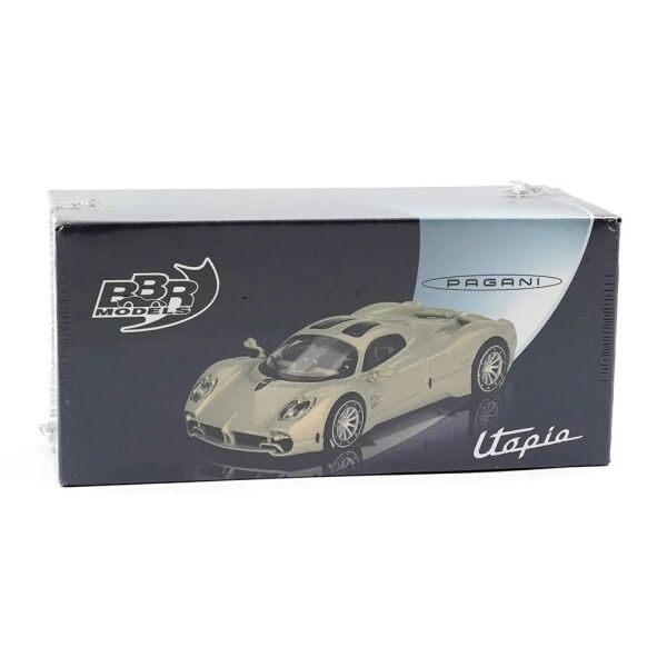 Mini GT BBR 1/64 Pagani Utopia Presentation Grigio