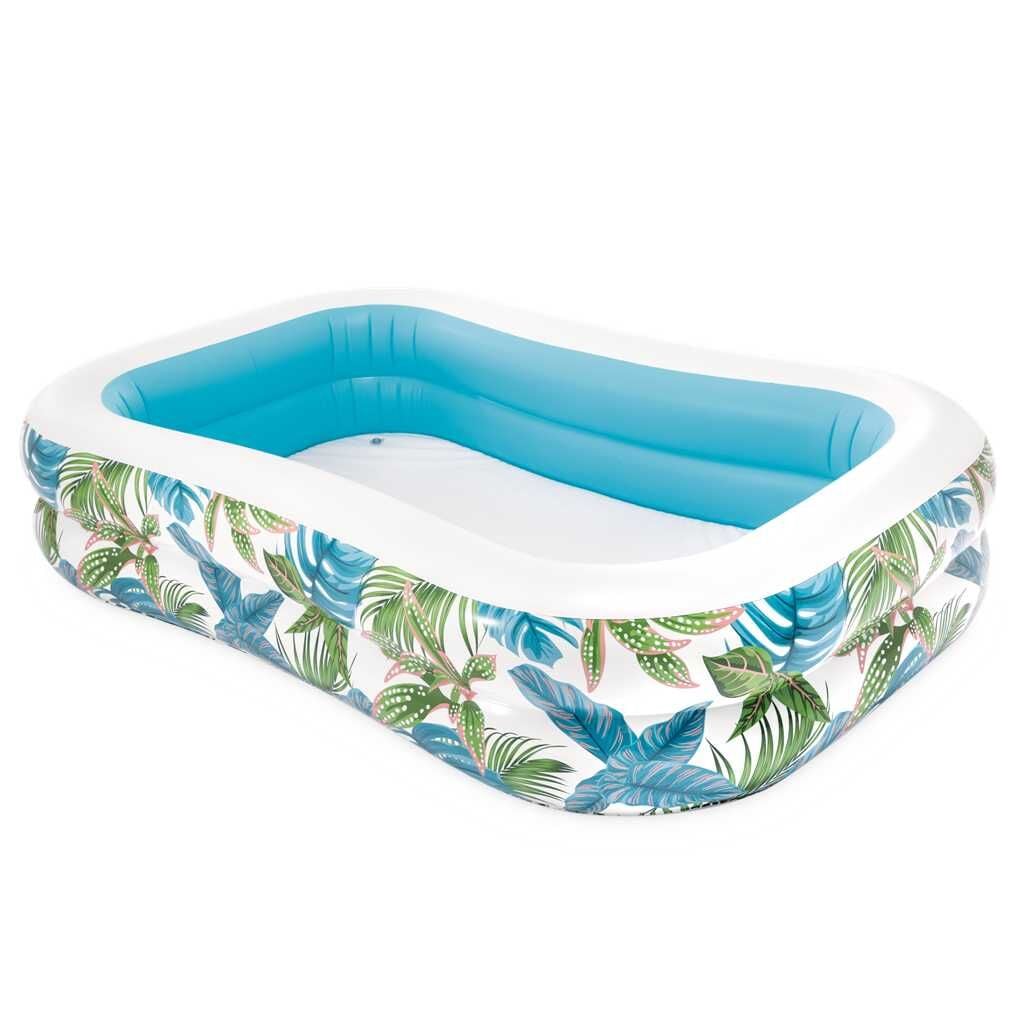 Vardem Yaprak Desenli Tropik Aile Havuzu