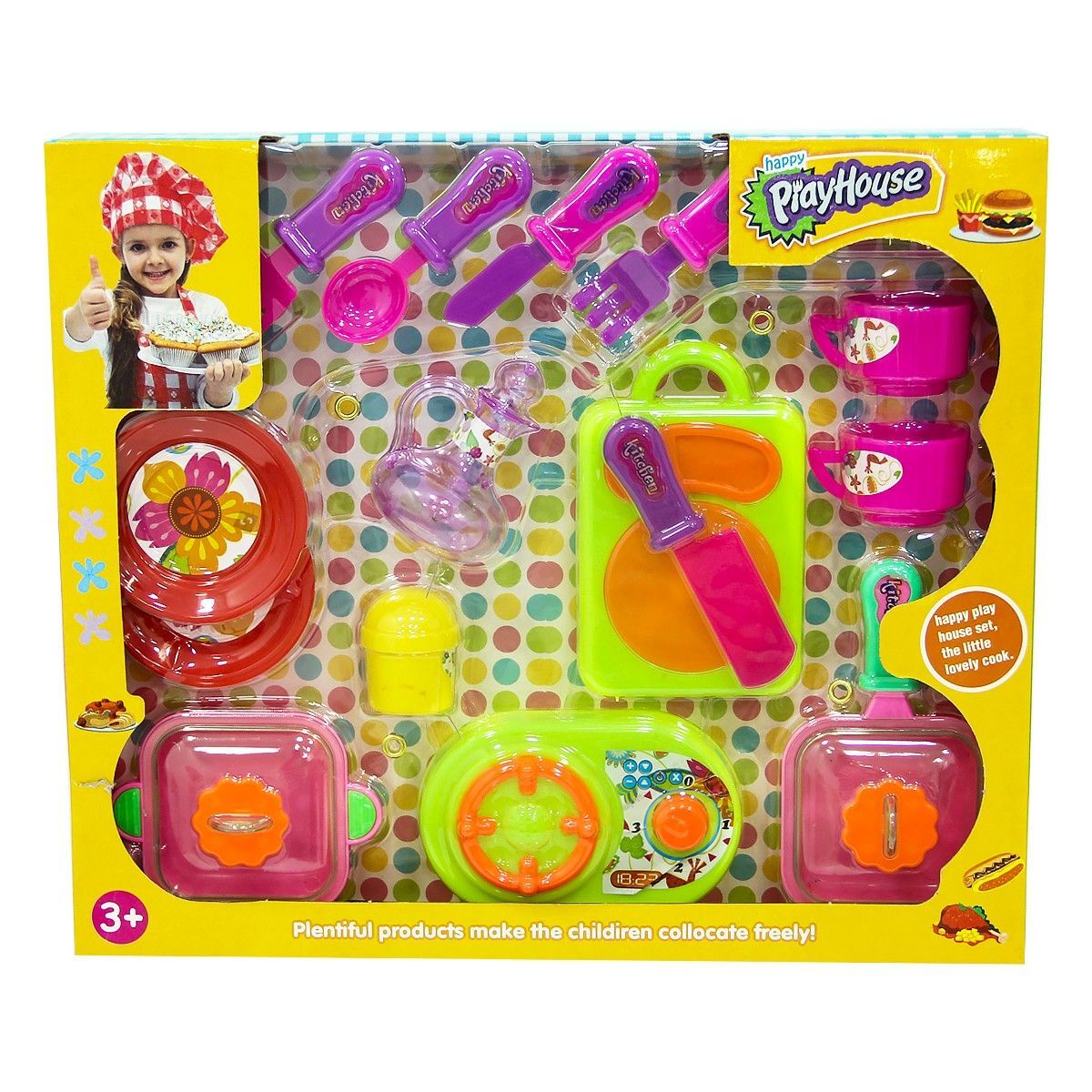 Kartoy Oyun Evi Mutfak Seti MLH021