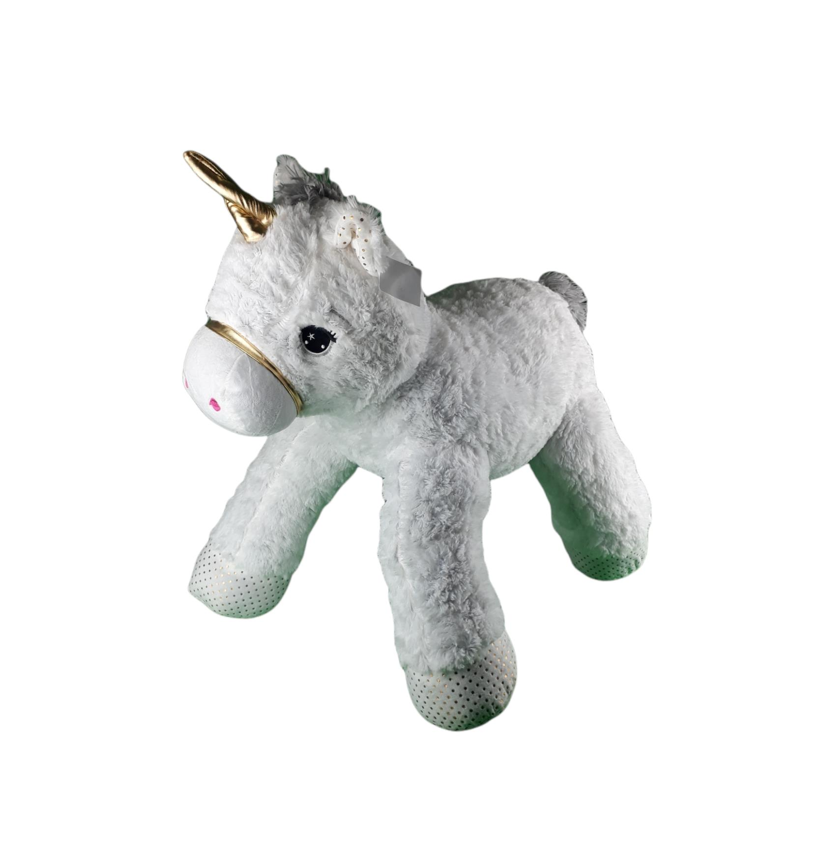 Şirin 80 Cm Boynuzlu At Peluş SR243