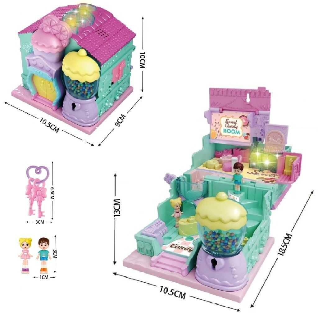 Vardem Işıklı Müzikli Ev Serisi Açılıp Katlanır QF