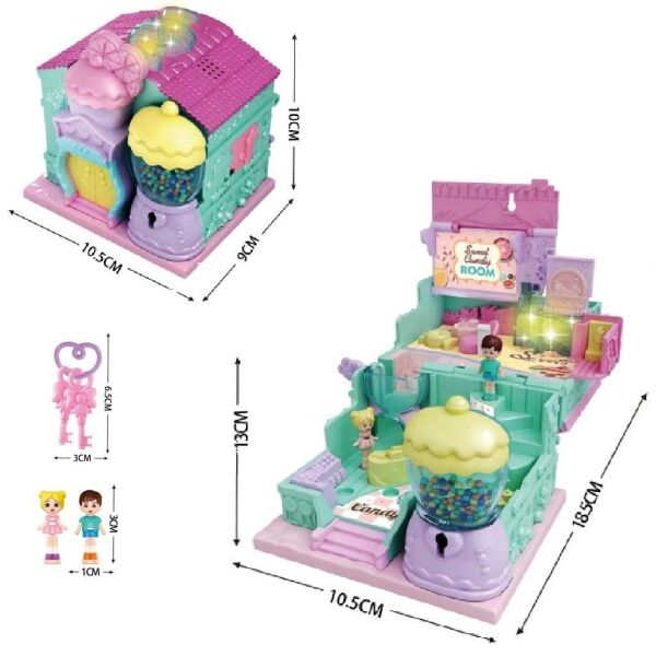 Vardem Işıklı Müzikli Ev Serisi Açılıp Katlanır QF