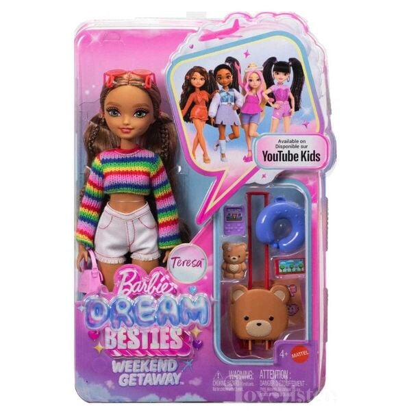 Mattel Barbie Dream Besties Haf. Sonu Tat. Teresa
