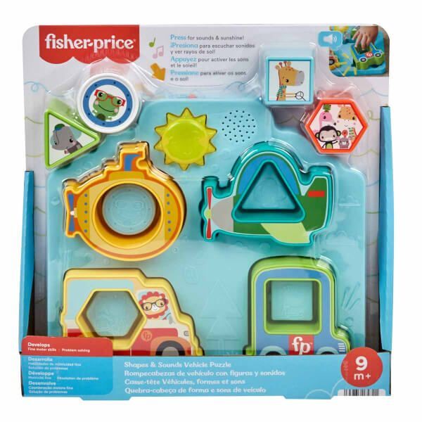 Mattel FP Şekiller ve Sesler Puzzle HRP31