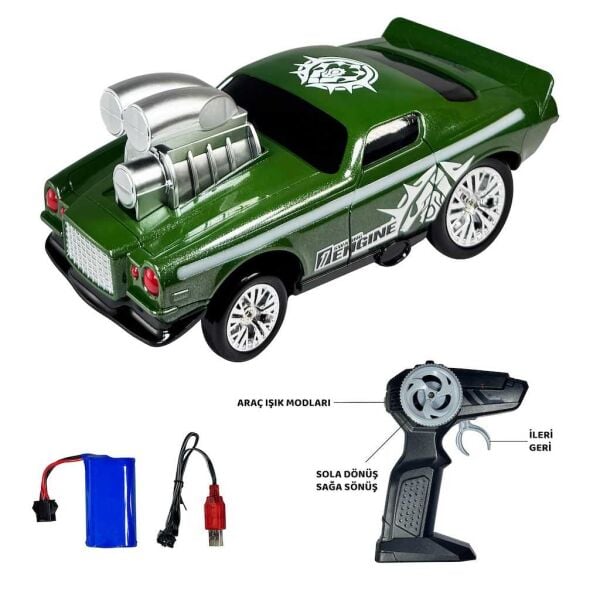 Vardem Şarjlı Crazon Renkli Drift Araba SC-333