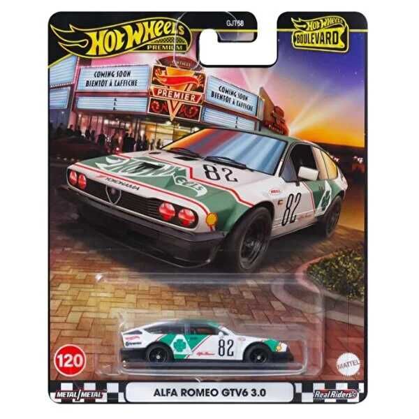 Mattel Hw Alfa Romeo Gtv6 3.0