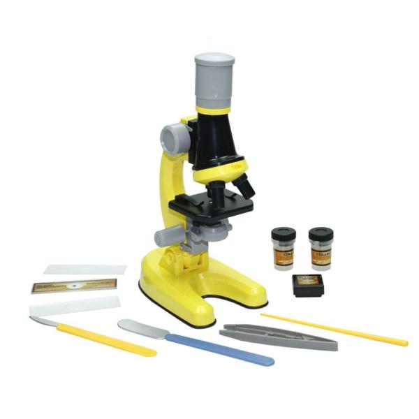 Vardem Kutulu Işıklı Objektif Microskop KM-1012A-1