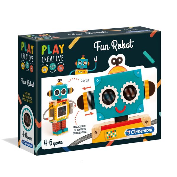 Clementoni Play Creative  Robot Atölyesi