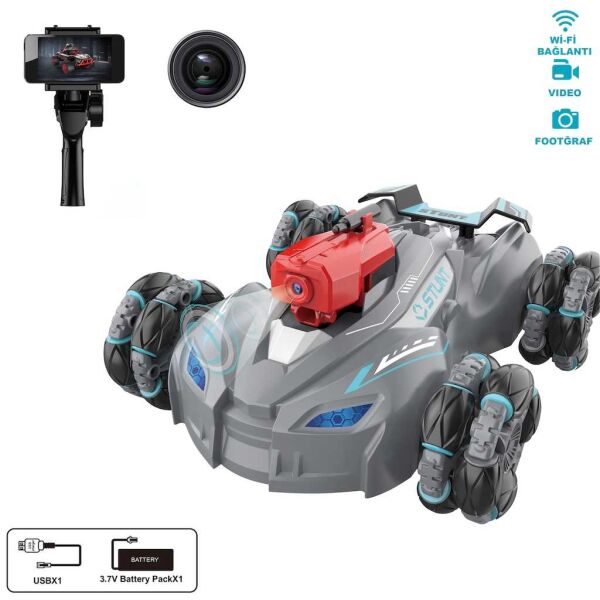 Vardem Şarjlı Wifi Kamerali Stunt Araba SYR-666-86