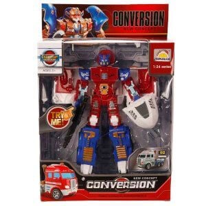 Sunman Yfn 1-24 Robot Transformer Ses-Işık 22Cm 6A