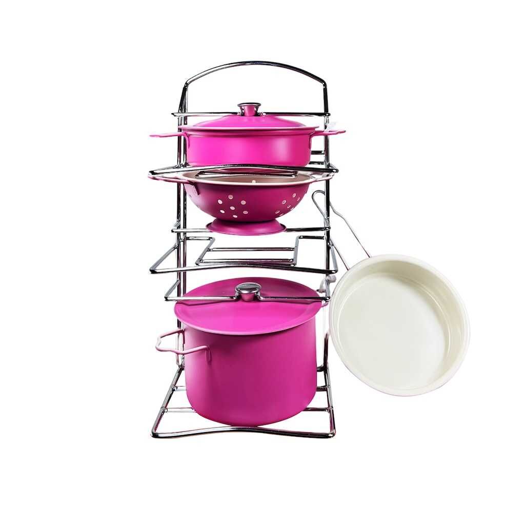 Vardem 7 Parca Çelik Tencere Tava Seti ATF-683G-6