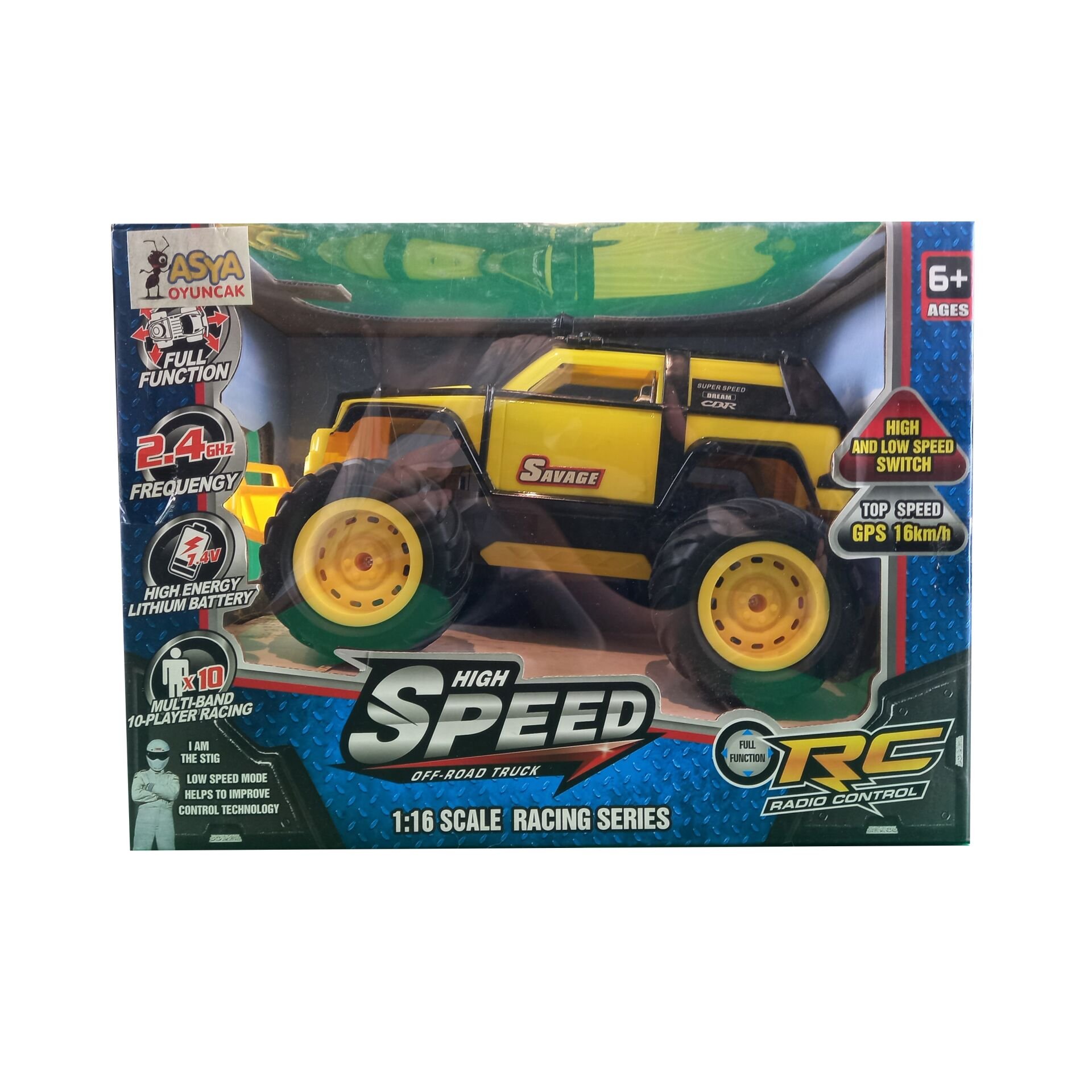 Asya Uzaktan Kumandalı Jeep 10192-RC-2