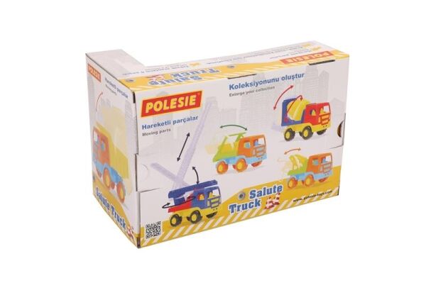Polesie Salüt İtfaiye Özel Araç Kutuda 68125