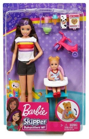 Mattel Barbie Bebek Bakıcısı Bebeği ve Aksesuarları FHY97