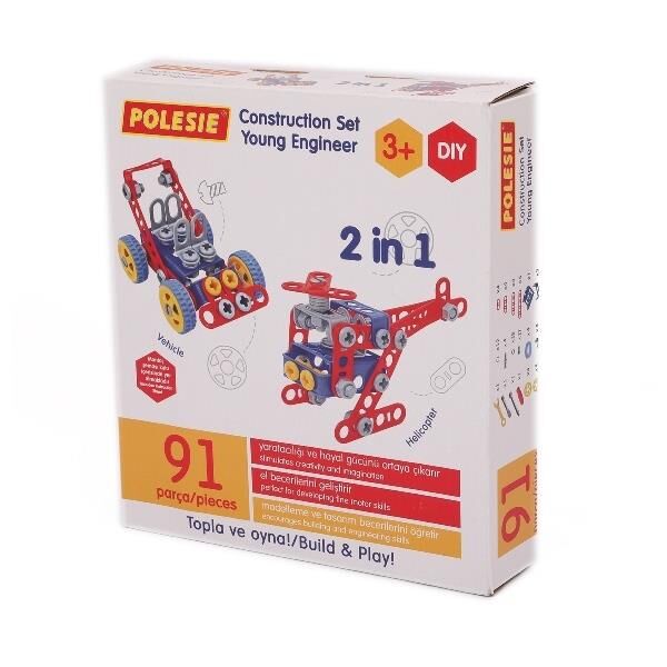 Polesie Eğitici Mucit Tasarim Seti 91 Parça 72986