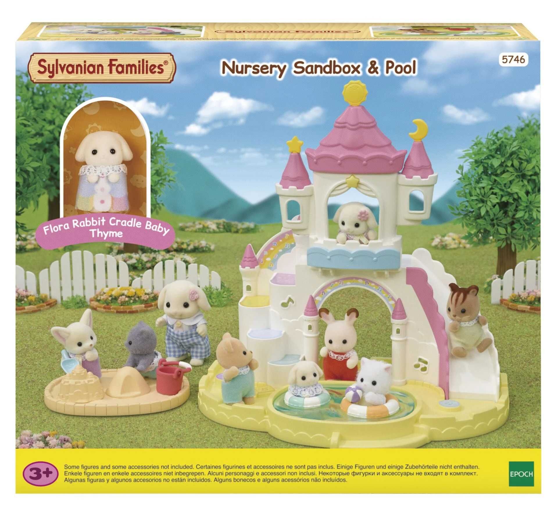 Adore Sylvanian Anaokulu Havuzlu Şato