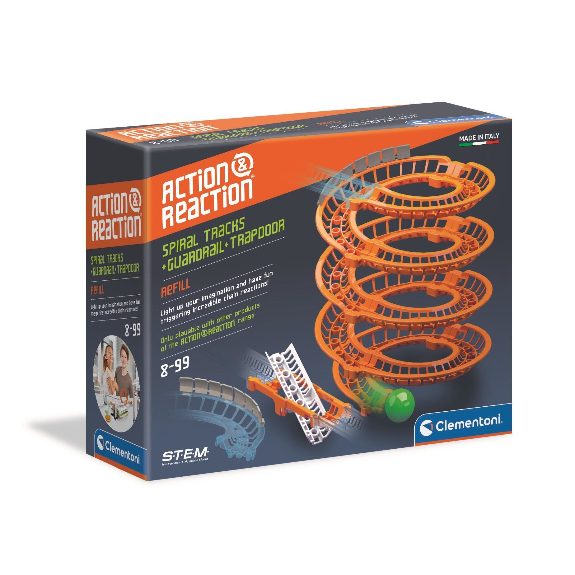 Clementoni Action & Reaction Spiral Raylar 19168