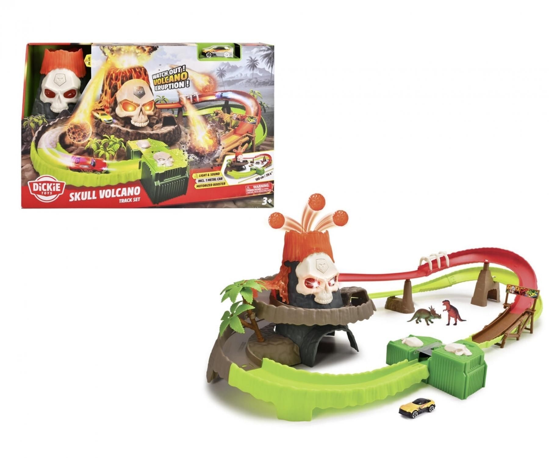 Simba Skull Volcano Track Set 203339006