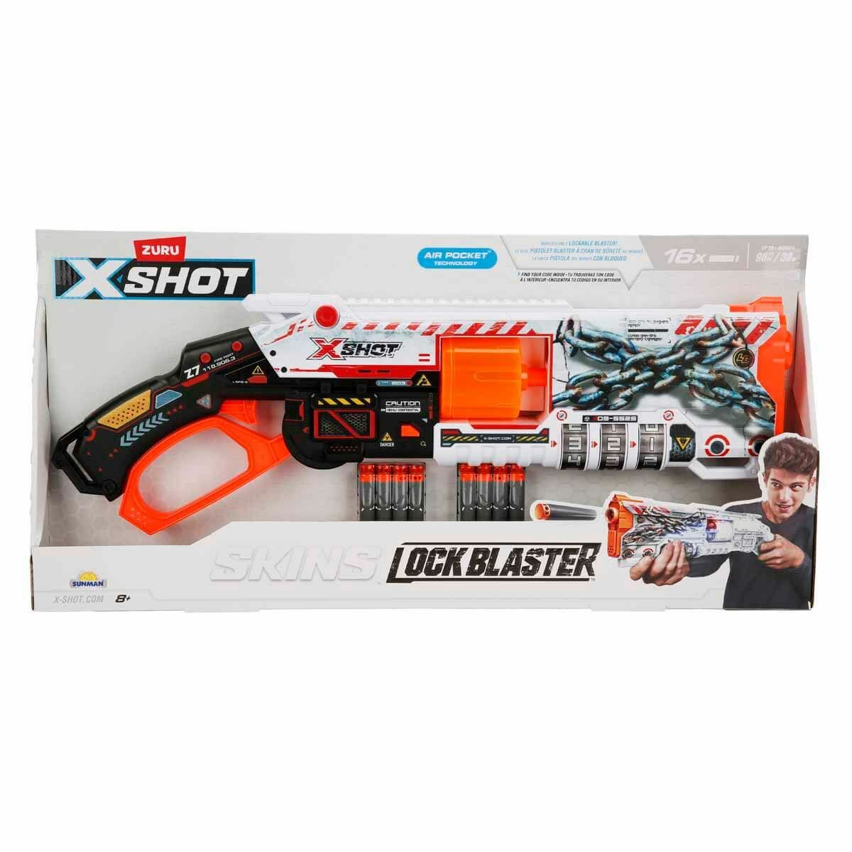 Sunman Skins Lock Blaster 16 Mermili Silah