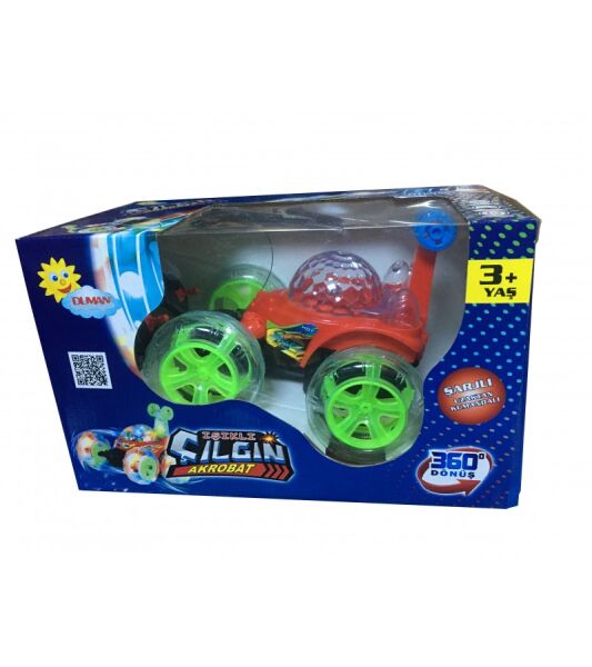 Duman Uzaktan Kumandalı Şarjlı Büyük Çılgın Araba DMN9802M