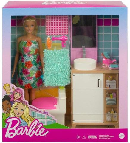 Mattel Barbie Bebek ve Oda Oyun Setleri GTD87