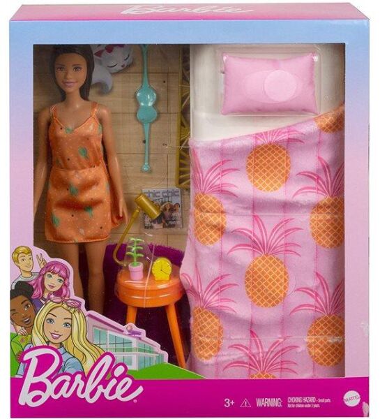 Mattel Barbie Bebek ve Oda Oyun Setleri GTD87
