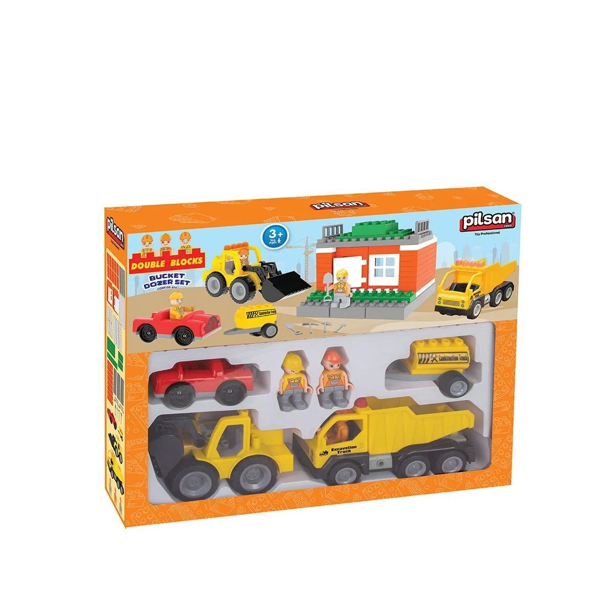 Pilsan Tekerlekli Kepçeli Dozer Seti 03614