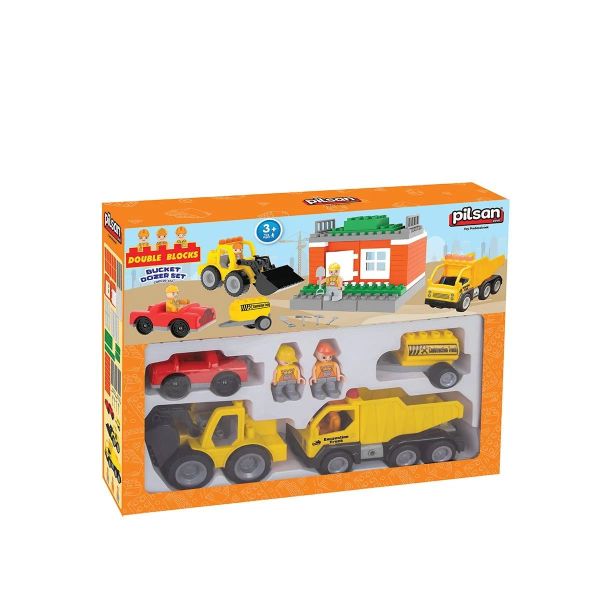 Pilsan Tekerlekli Kepçeli Dozer Seti 03614