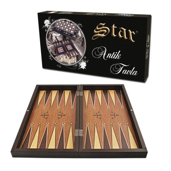Star Okey Polyester Antik Tavla Meşe 1021347